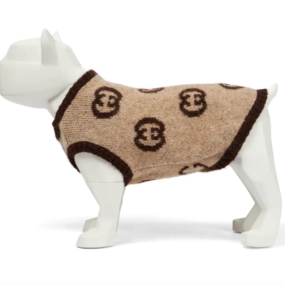 Authentic Gucci Pet/Dog Sweater with Interlocking G - BRAND NEW IN BOX - Large